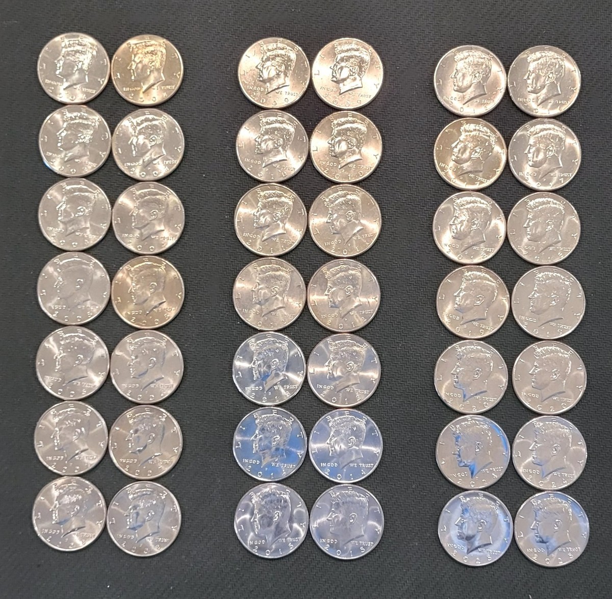 NIFC Kennedy half dollar reference