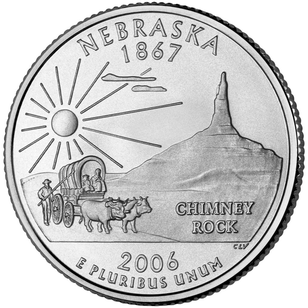 2006 Nebraska 25 Cent reverse