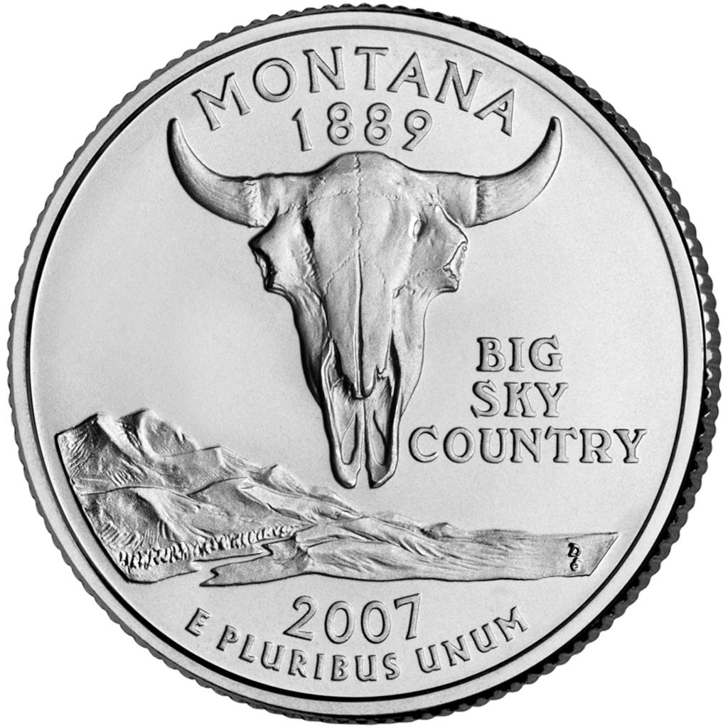 2007 Montana 25 Cent reverse