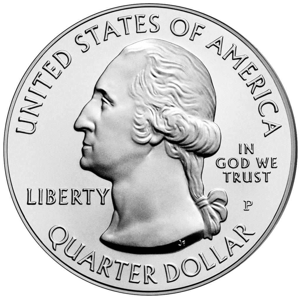 2019 National Park 25 Cent obverse