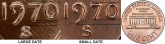 1963 Memorial Cent 1 Cent reverse