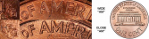 1985 Memorial Cent 1 Cent reverse
