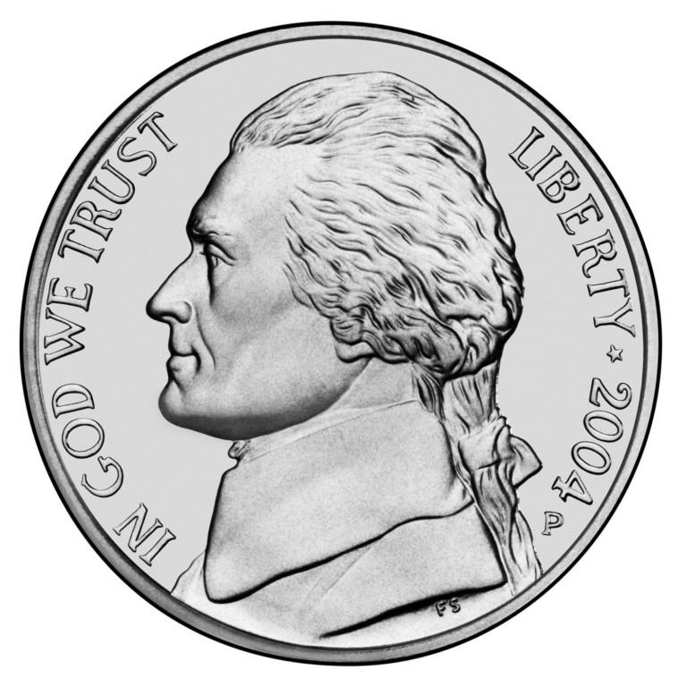2004 Peace Medal 5 Cent obverse